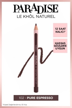 L'Oréal Paris Paradise Le Khol Göz Kalemi 102 Pure Espresso - Thumbnail