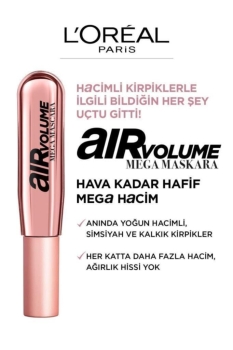 L'Oreal Paris Air Volume Mega Maskara - Thumbnail