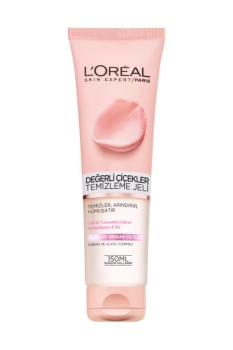 L'Oreal Paris Değerli Çiçekler Temizleme Jeli Kuru ve Hassas Ciltler 150ml - Thumbnail