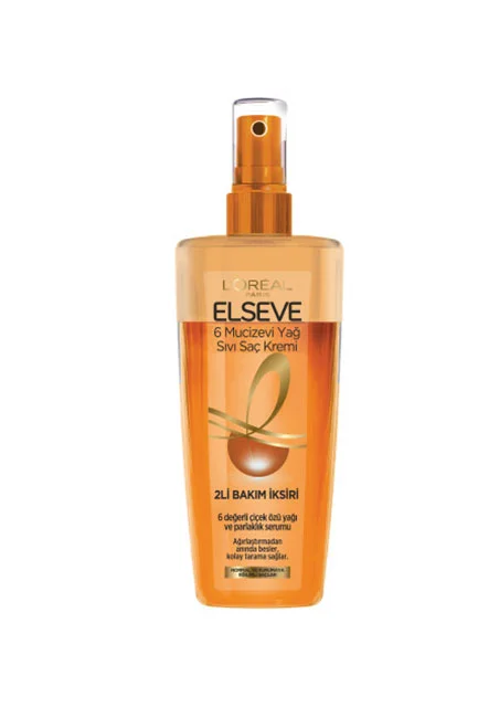 Elseve - L'Oréal Paris Elseve 6 Mucizevi Yağ Ekspres Bakım Spreyi 200 ml