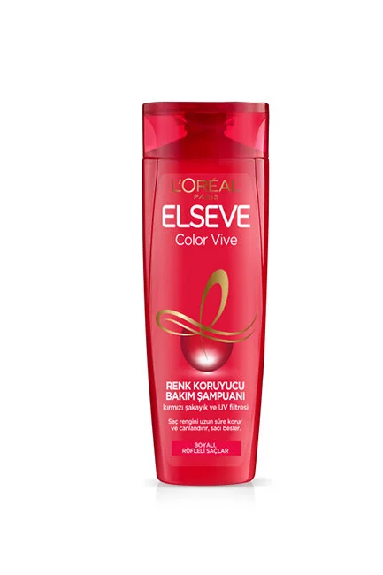 L'Oréal Paris Elseve Colorvive Renk Koruyucu Bakım Şampuanı 360 ml - Thumbnail