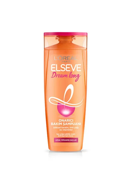 HELLO! JEJU - L'Oreal Paris Elseve Dream Long Onarıcı Bakım Şampuanı 390 ml