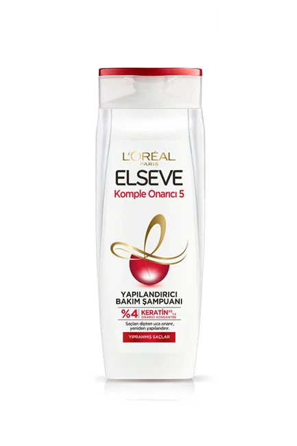 Elseve - L'Oréal Paris Elseve Komple Onarıcı 5 Yapılandırıcı Bakım Şampuanı 670 ml
