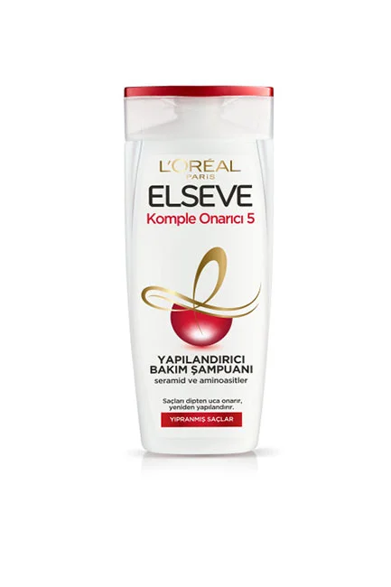 HELLO! JEJU - L'Oréal Paris Elseve Komple Onarıcı 5 Yapılandırıcı Bakım Şampuanı 360 ml