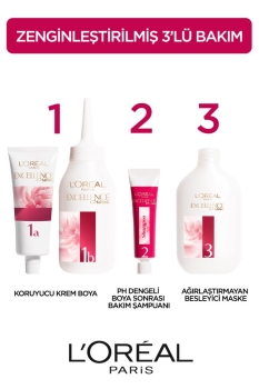 L'Oreal Paris Excellence Creme Saç Boyası 5.32 Altın Kahve - Thumbnail