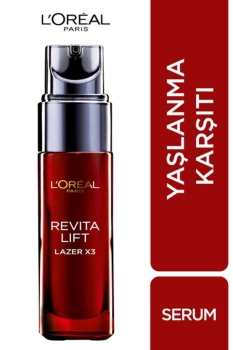 L'Oreal Paris Expertise Revitalift Laser X3 Yoğun Yaşlanma Karşıtı Bakım Serumu 30 Ml - Thumbnail