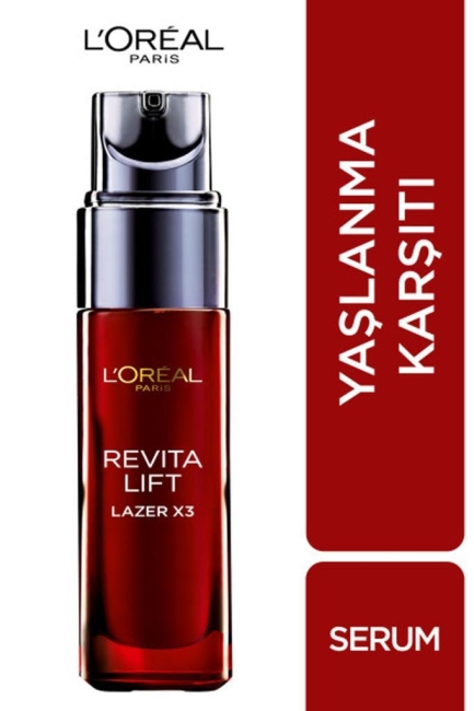 L'Oreal Paris Expertise Revitalift Laser X3 Yoğun Yaşlanma Karşıtı Bakım Serumu 30 Ml