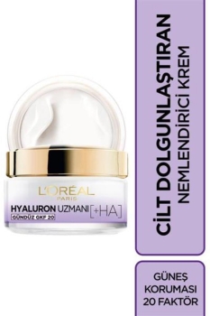 L'Oreal Paris Hyaluron Uzmanı Cilt Dolgunlaştıran Nemlendirici Gündüz Kremi 50ml - Thumbnail