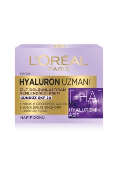 L'Oreal Paris Hyaluron Uzmanı Cilt Dolgunlaştıran Nemlendirici Gündüz Kremi 50ml - Thumbnail