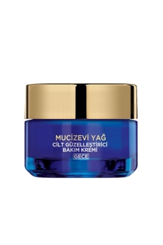 loreal - L'Oreal Paris Mucizevi Yağ Gece Bakım Kremi 50 Ml