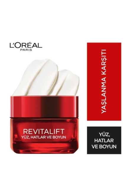 L'Oreal Paris Revitalift Yüz, Hatlar & Boyun Kremi 50 ml