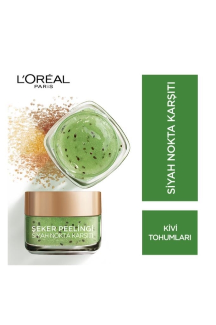 L'Oreal Paris Siyah Nokta Karşıtı Şeker Peeling 50 ml