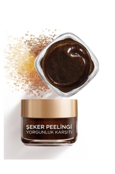 L'Oréal Paris - L'Oreal Paris Yorgunluk Karşıtı Kahveli Şeker Peeling 50ml