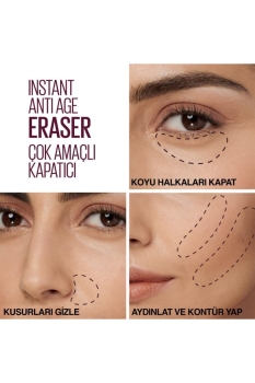 Maybelline Eraser Eye Concealer Kapatıcı 01 Light 8 ml - Thumbnail