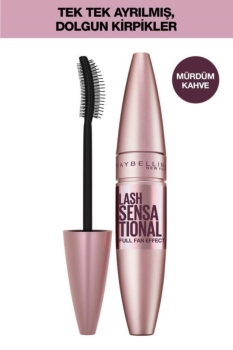 Maybelline New York Lash Sensational Maskara - Burgundy Brown - Thumbnail