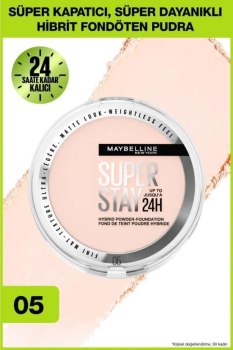 Maybelline New York - Maybelline New York Superstay Hibrit Pudra Fondöten 05