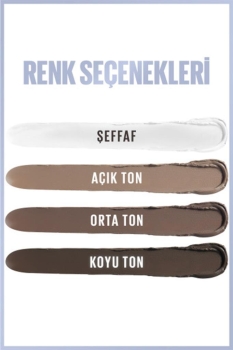 Maybelline New York Tattoo Brow Lift Kaş Kalemi- 03 Medium Brown (Orta Ton) - Thumbnail