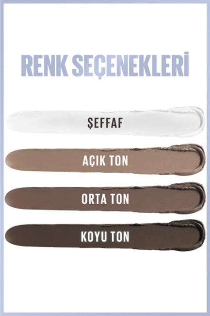 Maybelline New York Tattoo Brow Lift Kaş Kalemi- 03 Medium Brown (Orta Ton)