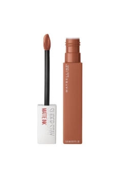 Maybelline Super Stay Matte Ink Likit Mat Ruj - 75 Fighter - Kahverengi - Thumbnail