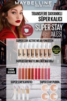 Maybelline Super Stay Matte Ink Likit Mat Ruj - 75 Fighter - Kahverengi - Thumbnail