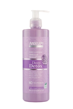 Mixup! Deep Detox Derin Temizleme Şampuanı 400 ml + 3D Soft Touch Saç Fırçası Turuncu - Thumbnail