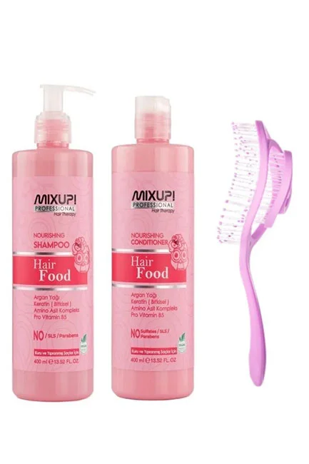 Mixup! - Mixup! Hair Food Kuru ve Yıpranmış Saçlar İçin Özel Bakım Seti