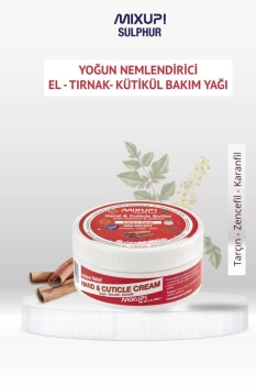 Mixup! - Mixup! Hand ve Foot Red Velvet Winter Edition Manikür & Pedikür Cuticle Butter 56 GR