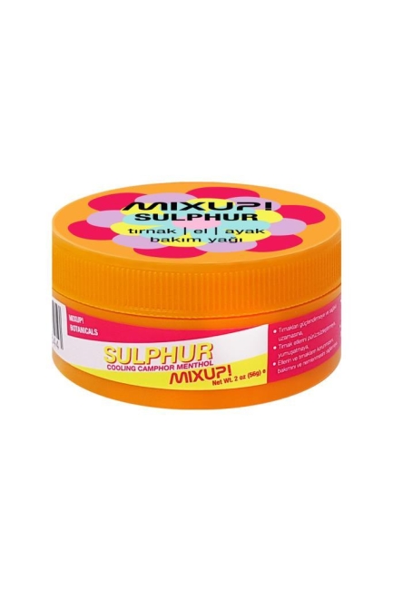 Mixup! Limited Edition | Mixup! Sulphur - Yavaş Uzayan Tırnaklara Özel Bakım Yağı 56 g