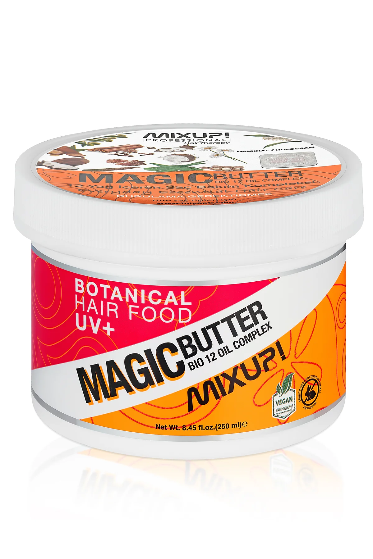 Mixup! - Mixup! Magic Butter - 12 Yağ Etkili Saç Bakım Sihirbazı 250 ml