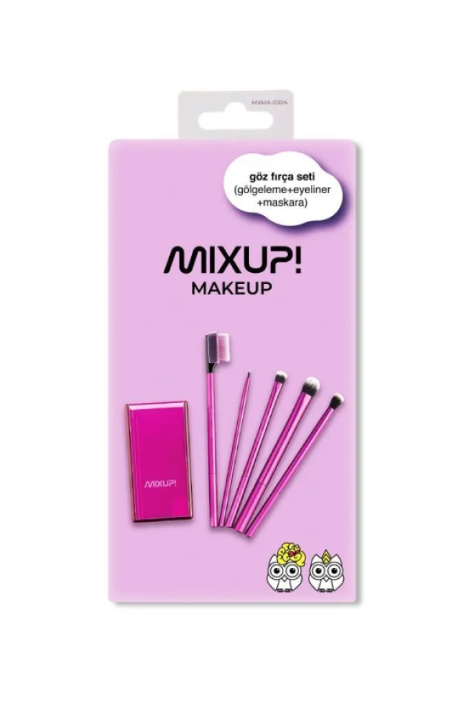 Mixup! Makeup Göz Makyajı Fırça Seti - Basic Eye Brush Set 5 Li