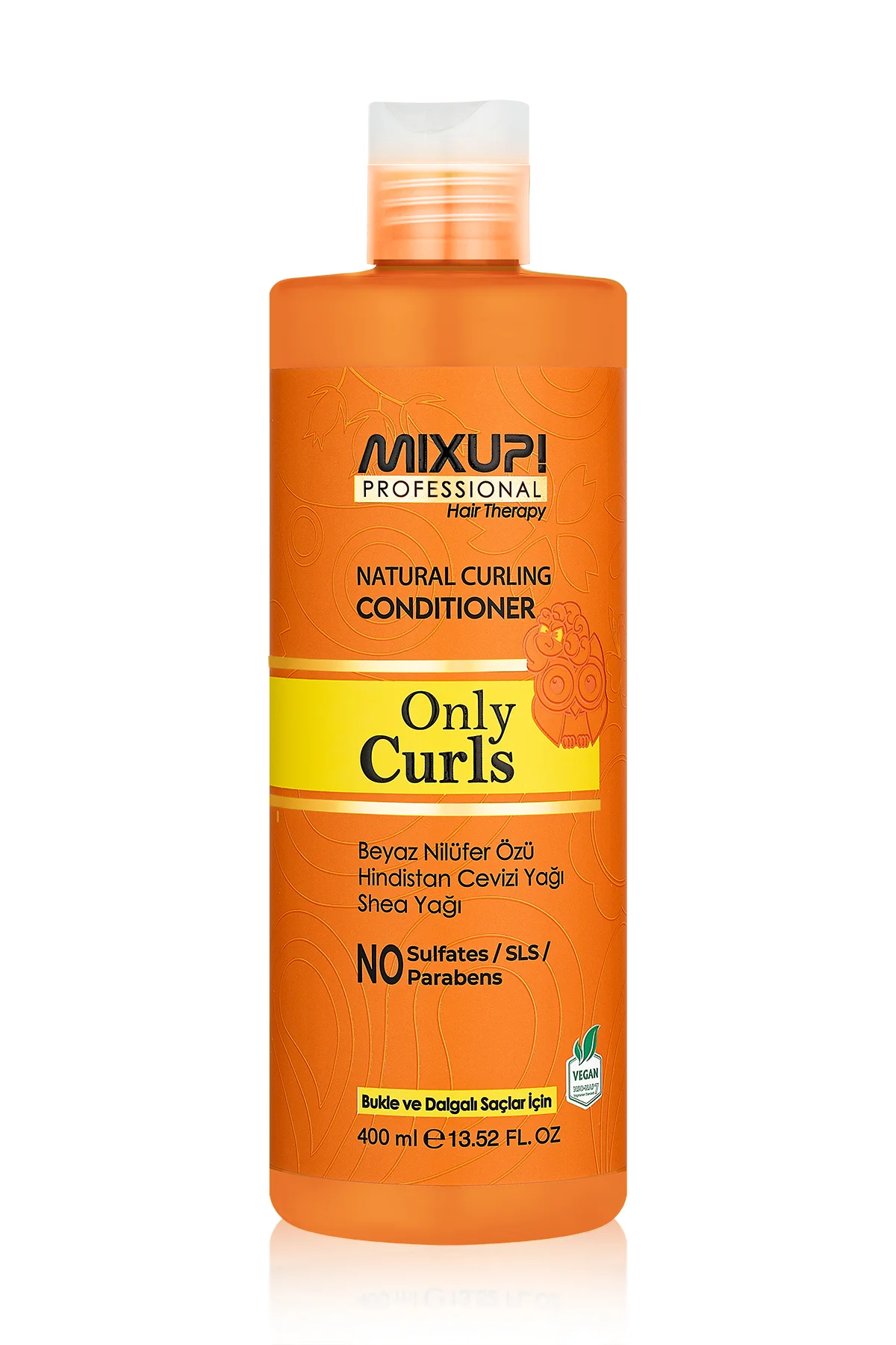 Mixup! - Mixup! Only Curls Bukleli Ve Dalgalı Saçlar İçin Besleyici Krem 400 ml