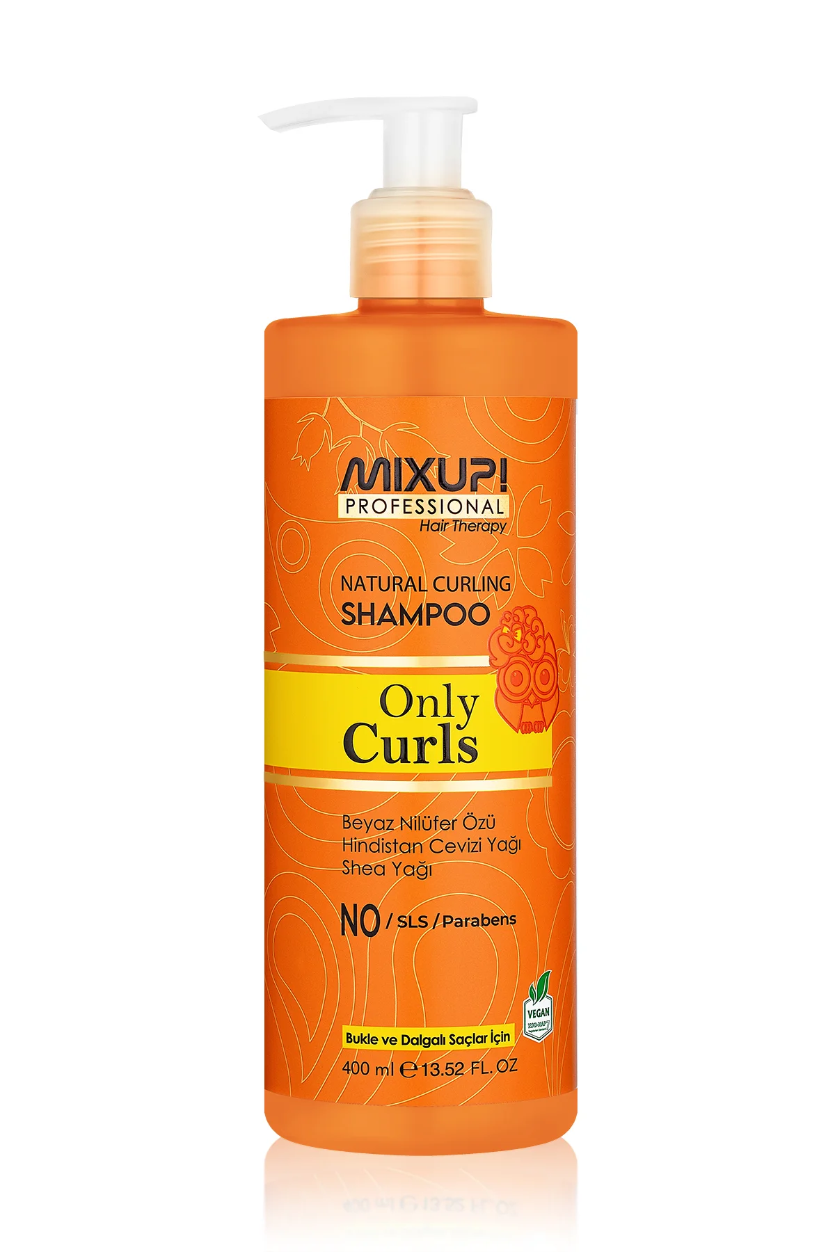 Mixup! - Mixup! Only Curls Bukleli Ve Dalgalı Saçlar İçin Besleyici Şampuan 400 ml
