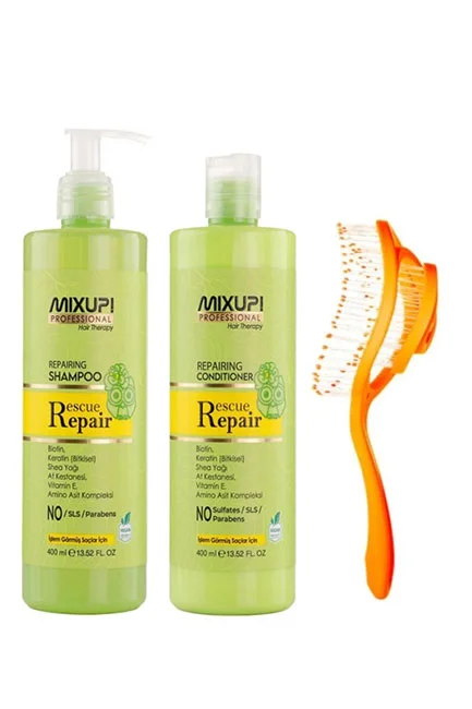 Mixup! - Mixup! Rescue Repair Yıpranmış ve İşlem Görmüş Saçlar İçin Özel Bakım Seti 