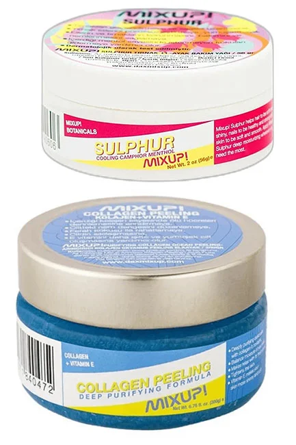Mixup! - Mixup! Sulphur El Ayak Bakım Seti( Collagen+Sulphur Peeling )