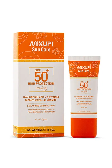 Mixup! Sun Care Spf 50+ Uva+Uvb Leke Karşıtı Koruyucu Güneş Kremi 50 ml