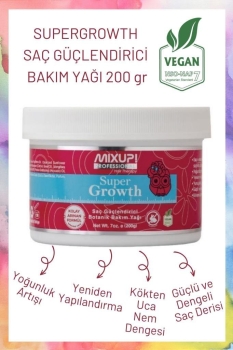 MIXUP! - Mixup! Yavaş Uzayan Saçlara Özel Güçlendirici Ve Onarıcı Bakım Yağı 200GR