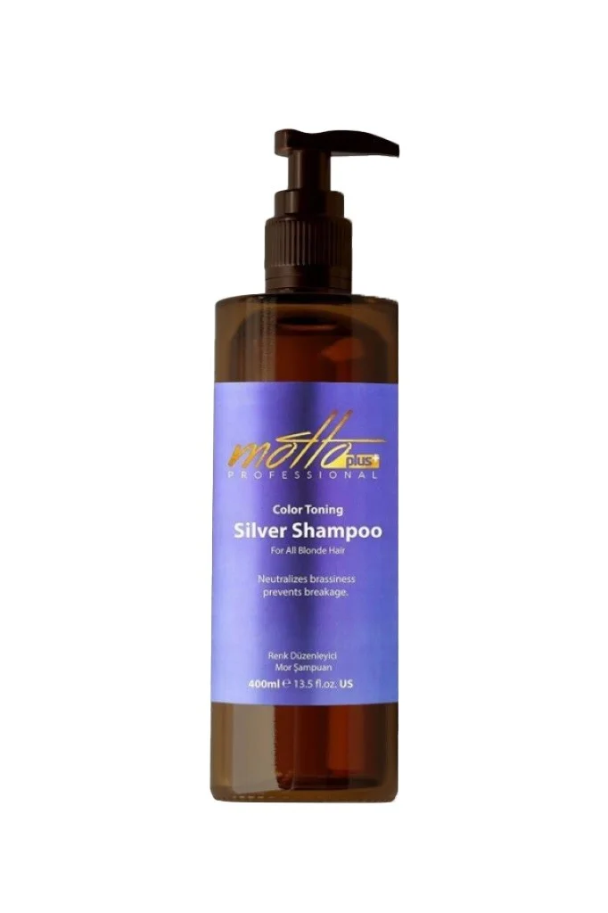 Motto Plus Professional - Motto Plus Turunculaşma Karşıtı Mor Şampuan 400 ml
