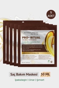 BOTANICA COMFORT - Pro-Ritual – Eternisse Bliss Supreme Yoğun Nem ve Antioksidan Koruma Saç Bakım Maskesi 50x5 ml