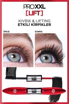 Pro Xxl Lift Çift Taraflı Maskara - Kirpik Lifting Etkisi - Thumbnail