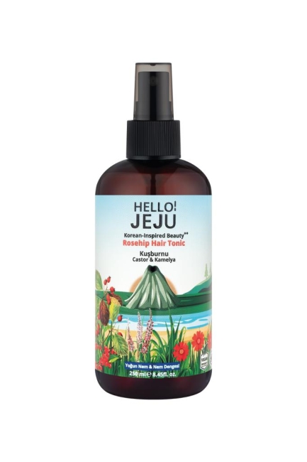 ! Rosehip Hair Kuşburnu,Castor ve Kamelya Saç Bakım Tonik 250 ml