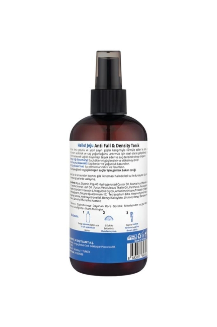 ! Rosemary Hair Biberiye,Deniz Yosunu ve Yeşil Çay Saç Bakım Tonik 250 ml