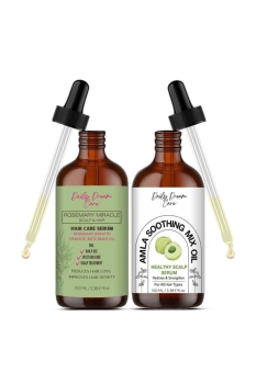True Bee - Saç Uzatan 2'li Özellikle Yavaş Uzayan Saçlar Için Biberiye Ve Amla Kompleks Yağ 2 X 100 ml