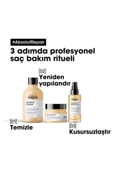 Serie Expert Absolut Repair Yıpranmış Saçlar İçin Onarıcı Maske 250 ml - Thumbnail