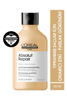 Serie Expert Absolut Repair Yıpranmış Saçlar Için Onarıcı Şampuan 300 ml - Thumbnail