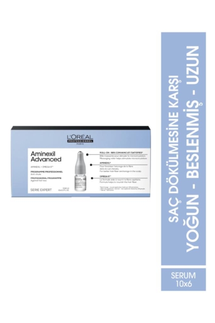 Serie Expert Aminexil Advanced Saç Dökülmesine Karşı Etkili Serum 10x6 ml