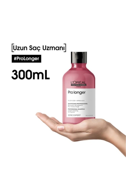 Serie Expert Pro Longer Saç Boylarının Görünümünü Yenileyici Şampuan 300 Ml