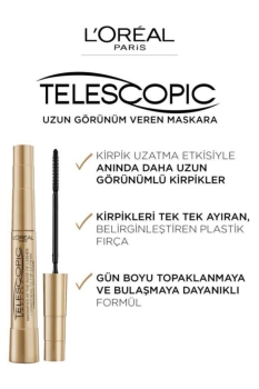 Siyah Telescopic Maskara - Thumbnail