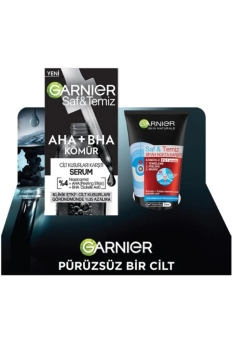 Honey Monday - Skin Naturals Yüz Bakım Serumu Aha+bha Siyah 30 ml+ Temizleme Jeli 50 ml