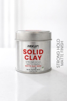 Mixup - ! Solid Clay Güçlü Mat Dokulu Wax 100 ml