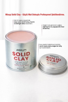 ! Solid Clay Güçlü Mat Dokulu Wax 100 ml - Thumbnail